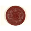 Image 1 : VINTAGE POKER CHIP BROWN WITH EMBOSSED DESIGN