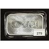 Image 2 : 1 TROY OZ .999 FINE SILVER PROOF BAR SILVERTOWNE