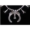Image 8 : Navajo Old Pawn Sterling Squash Blossom Necklace