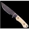 Image 4 : CFK Damascus Exotic Camel Bone Inlaid Horn Knife