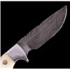 Image 8 : CFK Damascus Exotic Camel Bone Inlaid Horn Knife