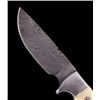 Image 9 : CFK Damascus Exotic Camel Bone Inlaid Horn Knife