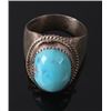 Image 2 : Navajo Sleeping Beauty Turquoise Sterling Ring