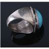 Image 9 : Navajo Sleeping Beauty Turquoise Sterling Ring