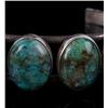 Image 11 : Navajo Sterling Pilot Mountain Turquoise Bracelet