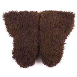 Early Frontiersman Buffalo Fur Mitten Gauntlets