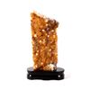 Image 1 : Citrine Geode Crystal Formation with Stand