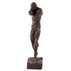 Image 1 : Unique Bronze-Colored Male Figure Nude Sculpture