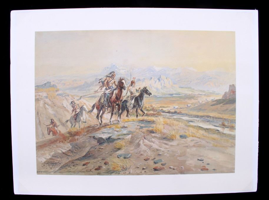 Charles Russell Union 76 Print Collection (8)