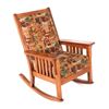 Image 1 : Towne Square Oak Porch Rocking Chair