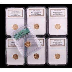 7 1/10 oz American Gold Eagle .999 Fine Gold Coins