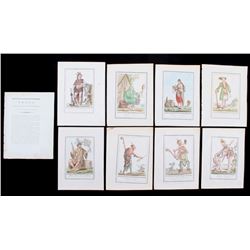 Grasset Saint Sauveur Iroquois Prints c. 1786-96