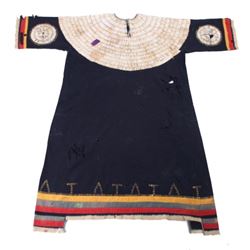 Sioux Dentalium Shell Beaded Dress c. 1880