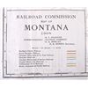 Image 3 : 1908 Railroad Commission Map of Montana