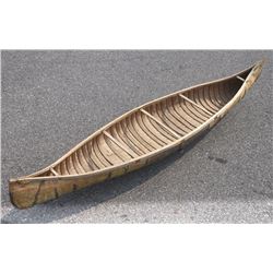 Algonquin Indian Birch Bark Canoe c. 1890 RARE
