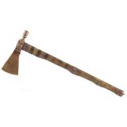 Northern Plains Brass Pipe Tomahawk c. 1890-1900