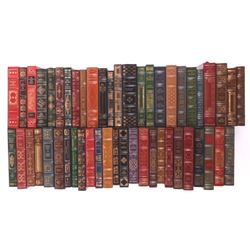 50 Franklin Library Leather Bound Novel Collection