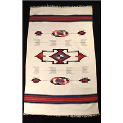 Mexican Saltillo Hand Spun Wool Blanket