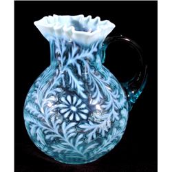 Northwood, Daisy & Fern Glass Water Pitcher