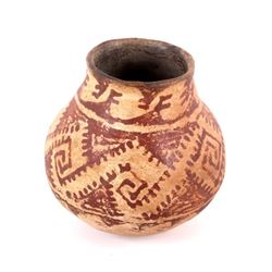 Prehistoric Hohokam Indian Terra Cotta Clay Vessel