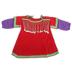 Flathead Indians Beaded Cowrie Shell Dress 1900-63