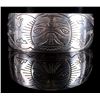 Image 1 : Haida NW Indian Sterling Silver Engraved Cuff
