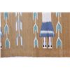 Image 7 : Navajo Polychrome Yei Rug Early 1900