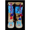 Image 1 : Northwest Coast Beaded High-Top Moccasins