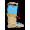 Image 8 : Northwest Coast Beaded High-Top Moccasins