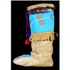 Image 9 : Northwest Coast Beaded High-Top Moccasins