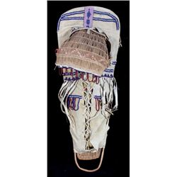 Paiute Beaded Doll Child's Papoose c. 1900-1930