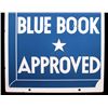 Image 4 : RARE Blue Book Approved Motel Porcelain Sign