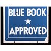 Image 7 : RARE Blue Book Approved Motel Porcelain Sign