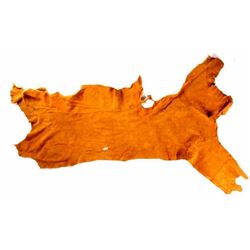 Prairie Gold Moose Hide Tanned Leather