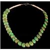 Image 1 : Navajo Graduated Royston Turquoise Necklace