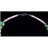 Image 3 : Navajo Graduated Royston Turquoise Necklace