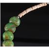 Image 5 : Navajo Graduated Royston Turquoise Necklace