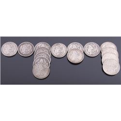 1884-1921 US Morgan Silver Dollar Collection x15