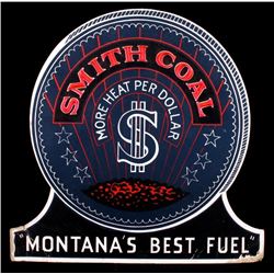 Smith Coal "Montana's Best Fuel" Counter Top Sign