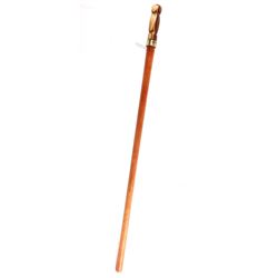 Wood Twist Collar Cane-Sword
