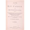 Image 3 : Life of Kit Carson By Charles Burdett Early 1870