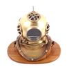 Image 1 : Vintage Miniature Replica Bronze Diving Helmet