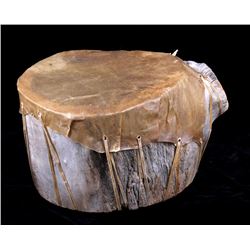 Chippewa Indian Rawhide Drum Large
