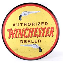 Authorized Winchester Dealer Advertising Sign
