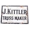 Image 2 : J. Kittler Iron and Porcelain Enamel Sign