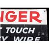 Image 4 : Hand Painted Danger High Voltage Sign c. 1892