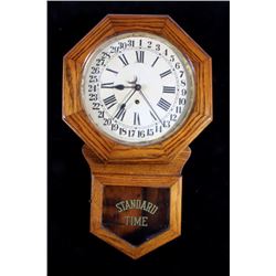 Antique Brandon Eight Day Arthur Pequegnat Clock