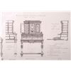Image 13 : J. Verchère Bureau Cabinet & Table Etchings c.1880