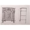Image 14 : J. Verchère Bureau Cabinet & Table Etchings c.1880