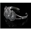 Image 8 : Two Sterling Silver Native American Bracelets